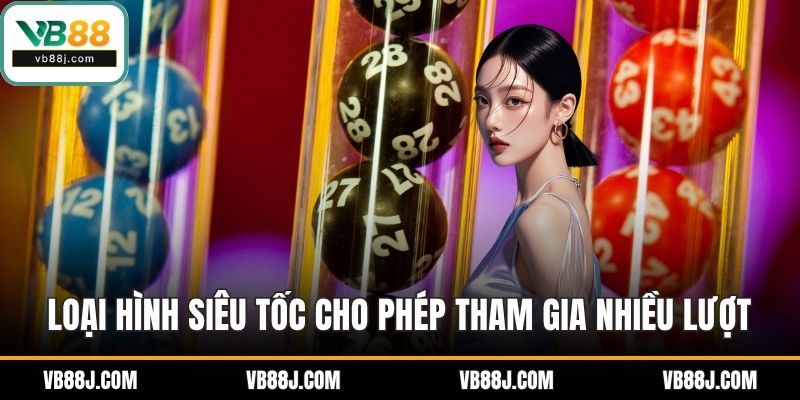 Loại hình siêu tốc cho phép tham gia nhiều lượt chơi trong vài giây