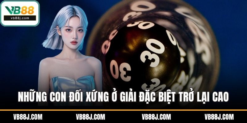 Những con đối xứng ở giải đặc biệt có khả năng trở lại cao