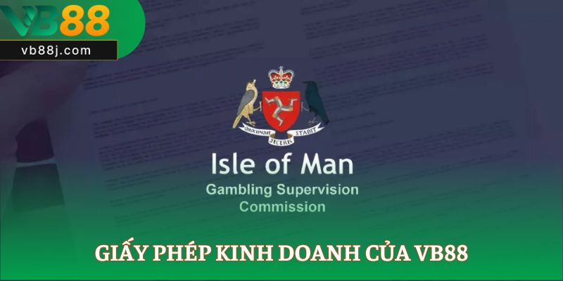 Giấy phép kinh doanh của VB88